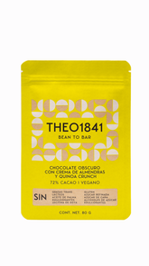 CHOCOLATE OBSCURO 72% CON CREMA DE ALMENDRAS