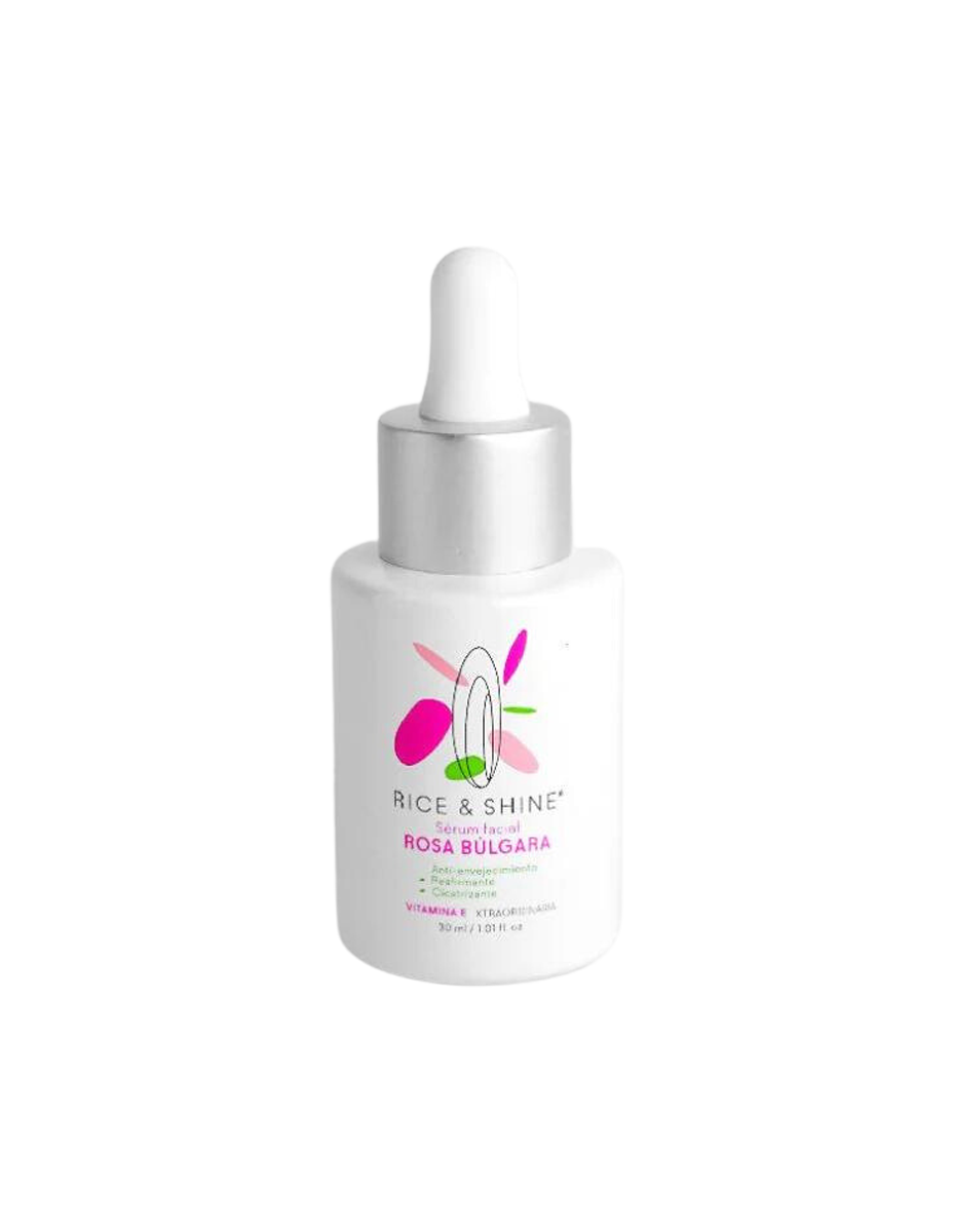 SERUM FACIAL ÁCIDO HIALURÓNICO Y ROSA BÚLGARA