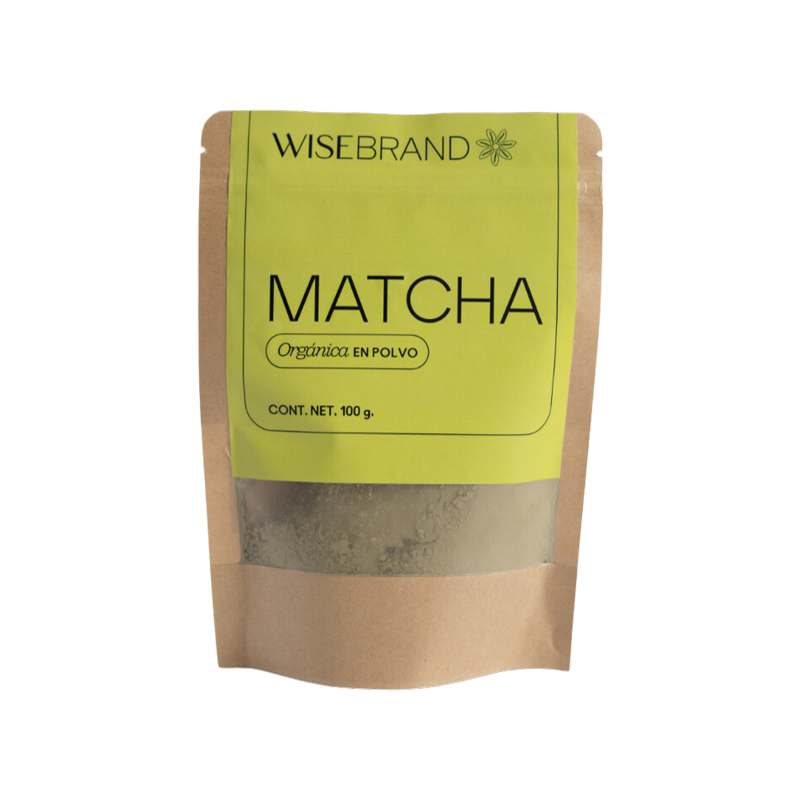 MATCHA ORGÁNICA EN POLVO